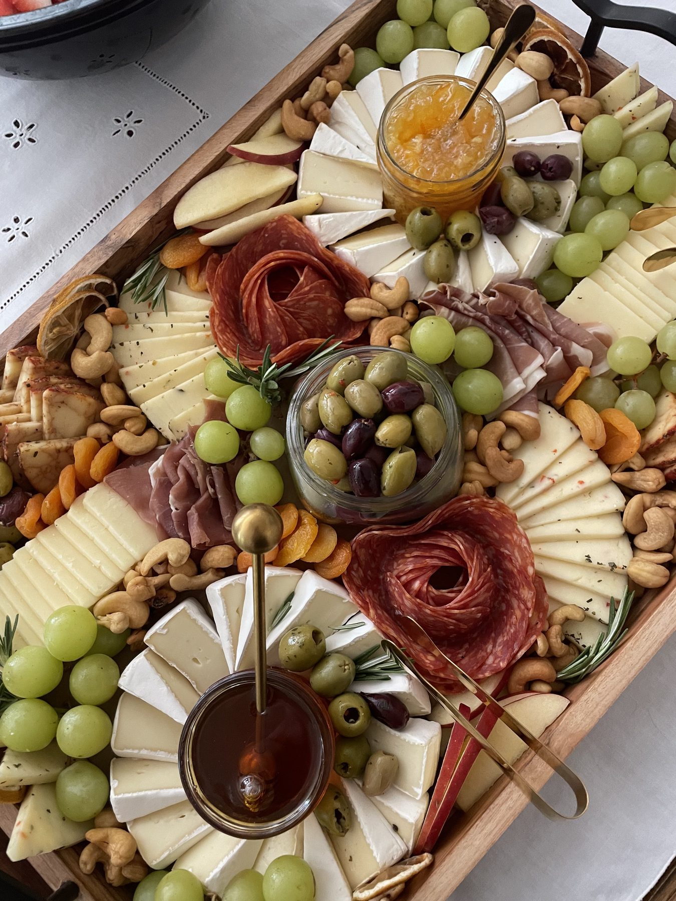 Grazing table spread